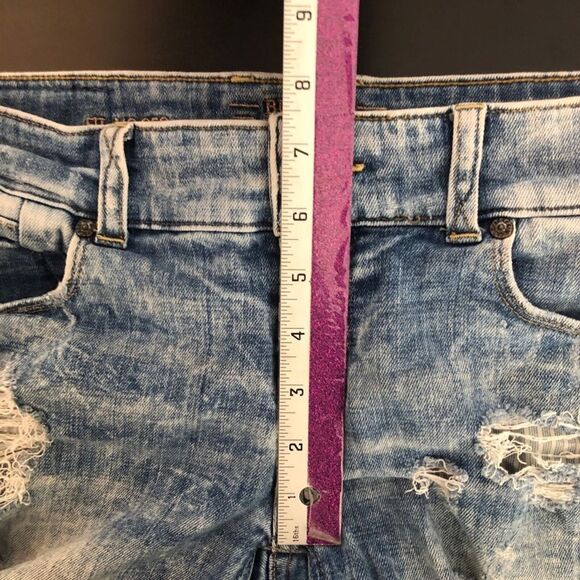 BUCKLE BLACK Fit No. 256 Boyfriend Stretch Short size 25 - Picture 5 of 14